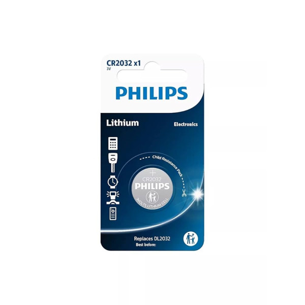 Philips CR2032 Lithium Batterie 3V